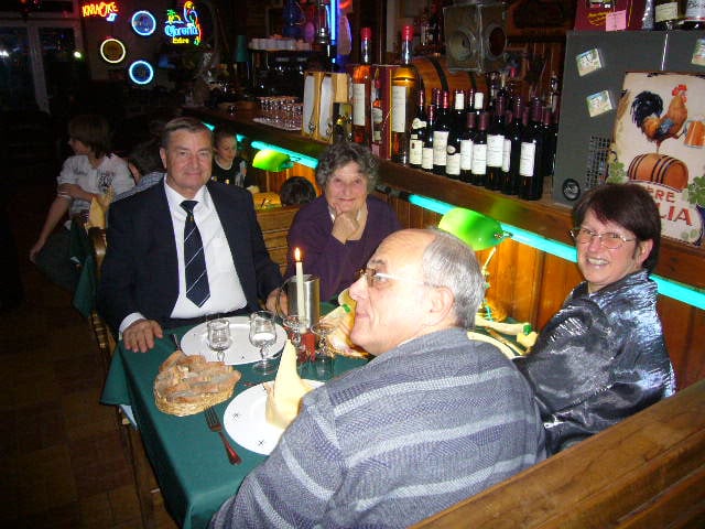 Vue de l'H&ocirc;tel Les Chamois au Col de Turini en soir&eacute;e